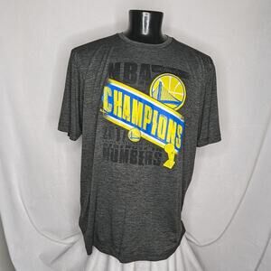 NBA Golden State Warriors Basketball Graphic Tee 2XL Grey